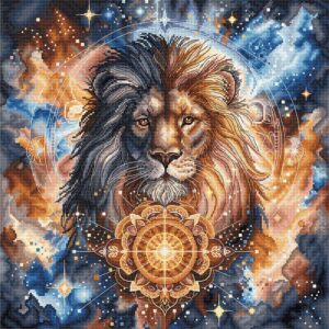 Celestial Lion 31.75 x 31.75 cm AVA-P194